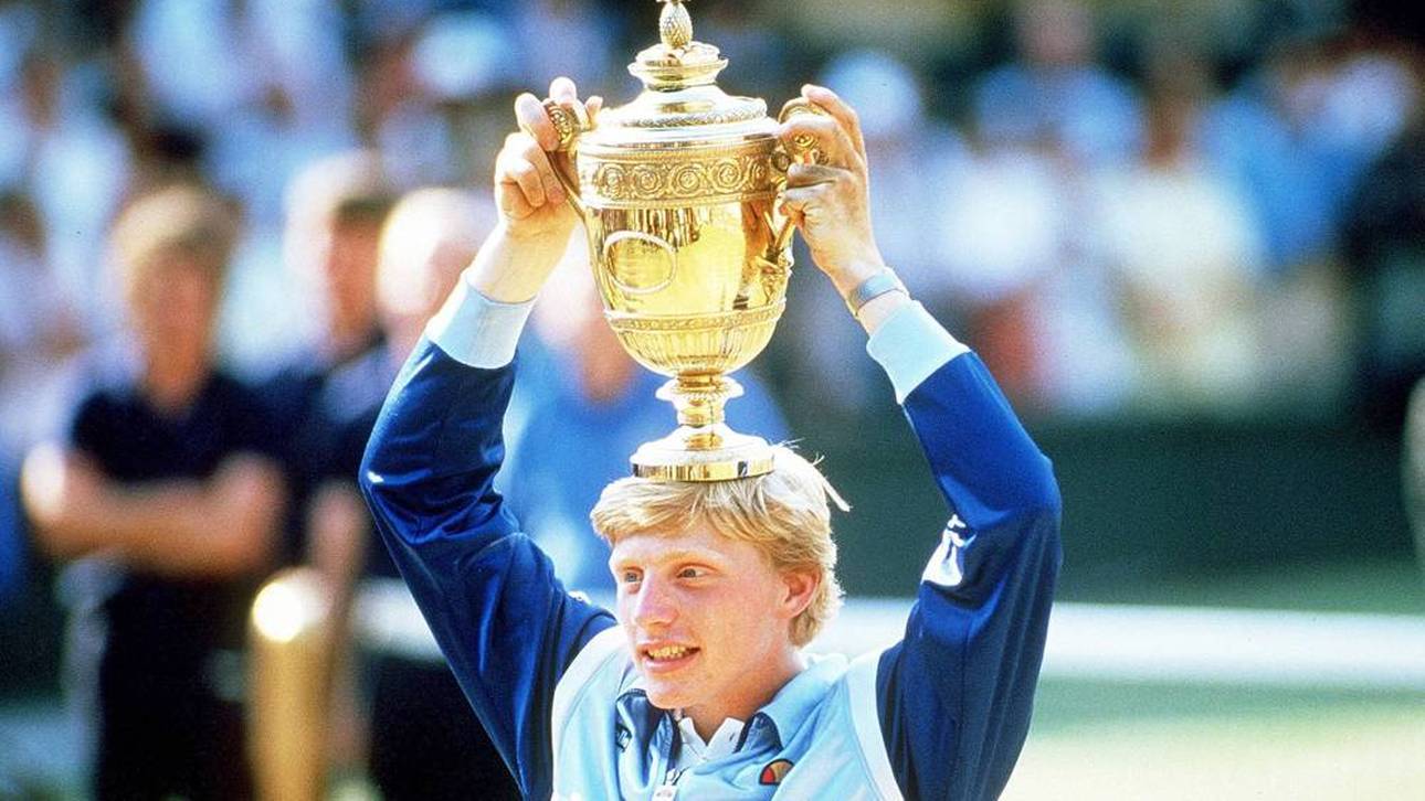 Boris Becker triumphierte dreimal in Wimbledon