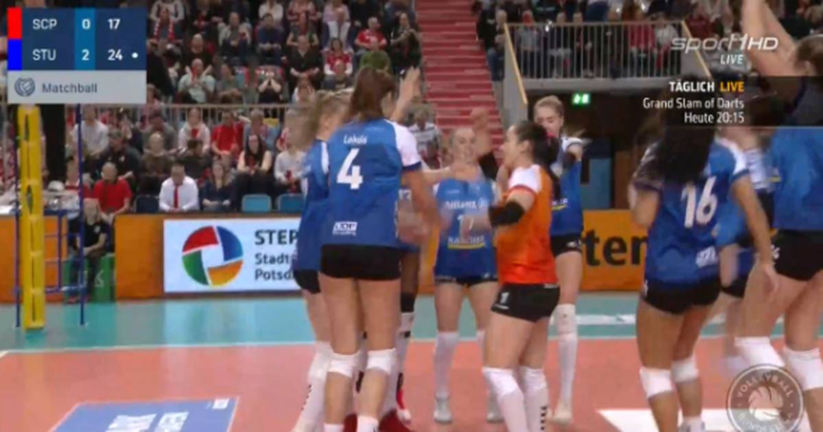 Volleyball: Allianz MTV Stuttgart siegt in Potsdam, Dresden gewinnt gegen ERfurt - SPORT1