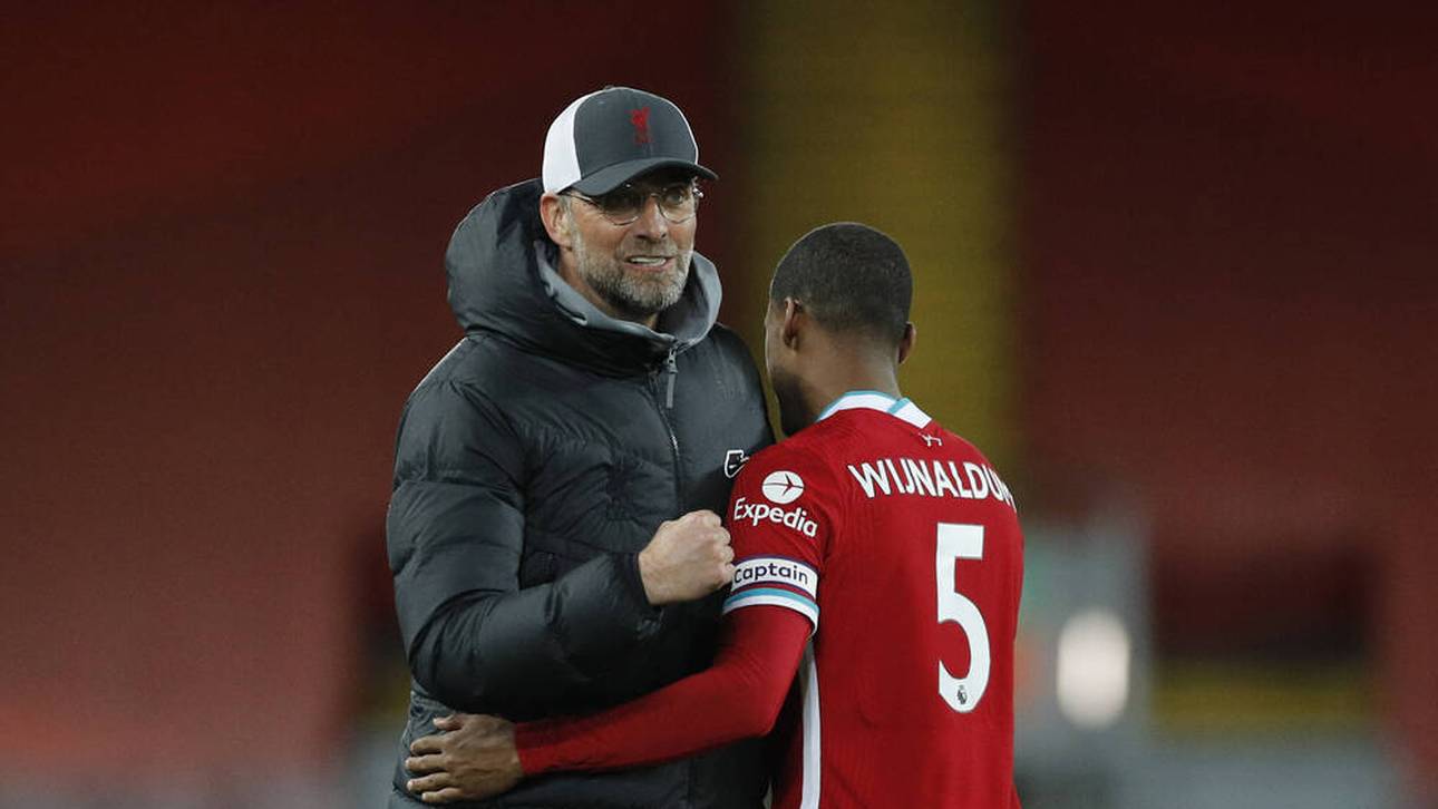 Jürgen Klopp (L) verband eine Freundschaft mit Wijnaldum