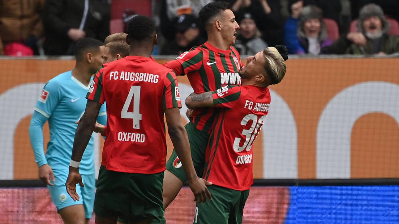 Augsburg lässt Wolfsburg keine Chance