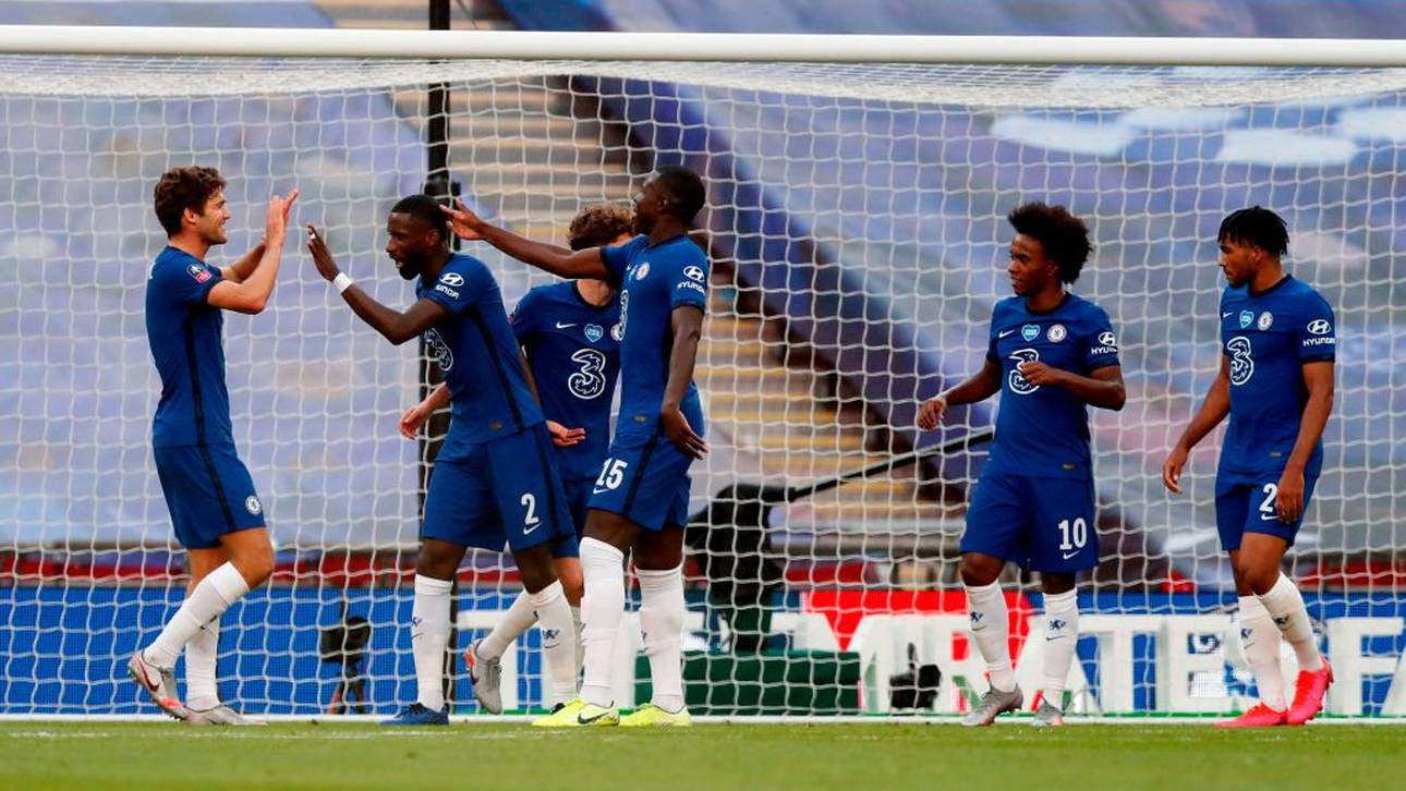 Chelsea haut Manchester United raus