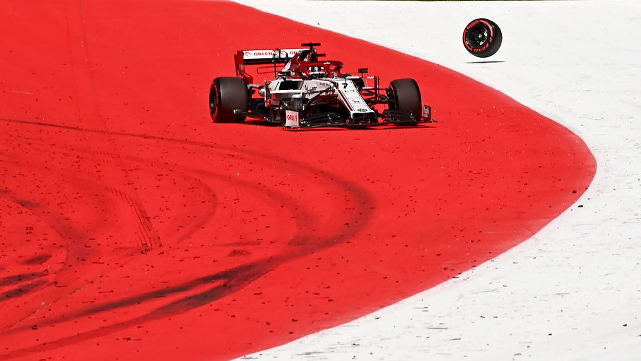 Räikkönen: Strafe für fliegendes Rad