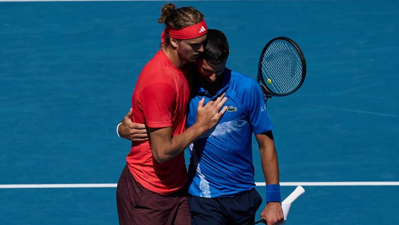 Zverev im Finale! Darum gab Djokovic auf