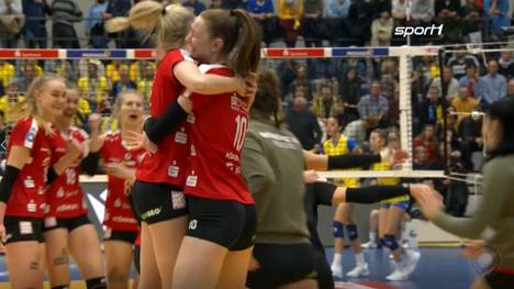 Der Dresdner SC liefert beim SSC Palmberg Schwerin ein nahezu perfektes Spiel ab und ist jetzt punktgleich mit dem Kontrahenten. Dabei waren die Vorzeichen für den DSC alles andere als vielversprechend.