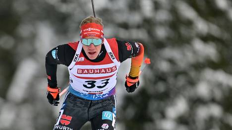 Rees war in Hochfilzen noch nicht komplett fit