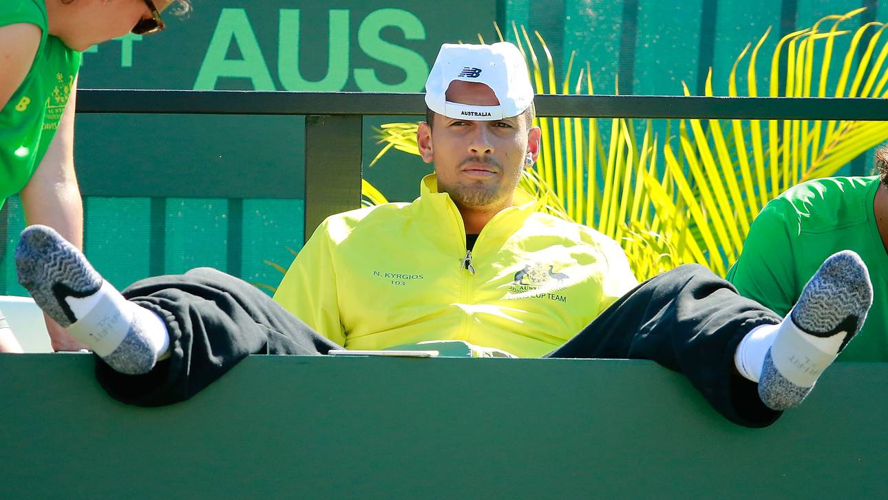 Australia v Kazakhstan - Davis Cup: Day 3