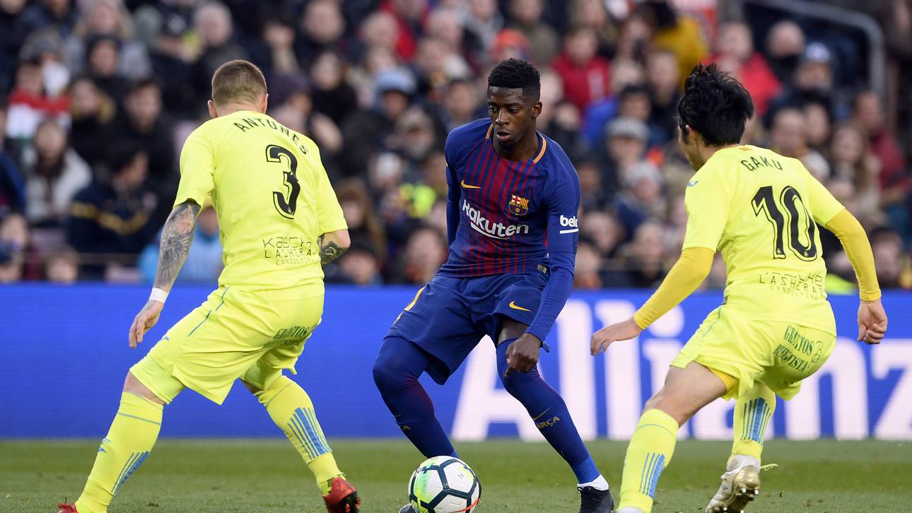 Barca patzt bei Dembele-Comeback