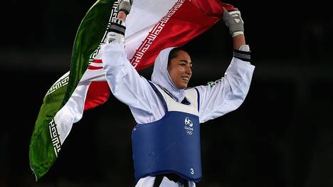 Kimia Alisadeh ist eine der bekanntesten Sportlerinnen des Irans