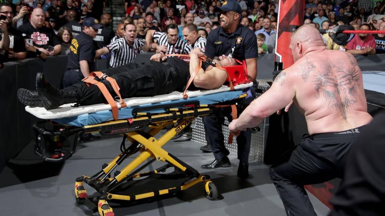WWE: Lesnar rastet gegen Reigns aus