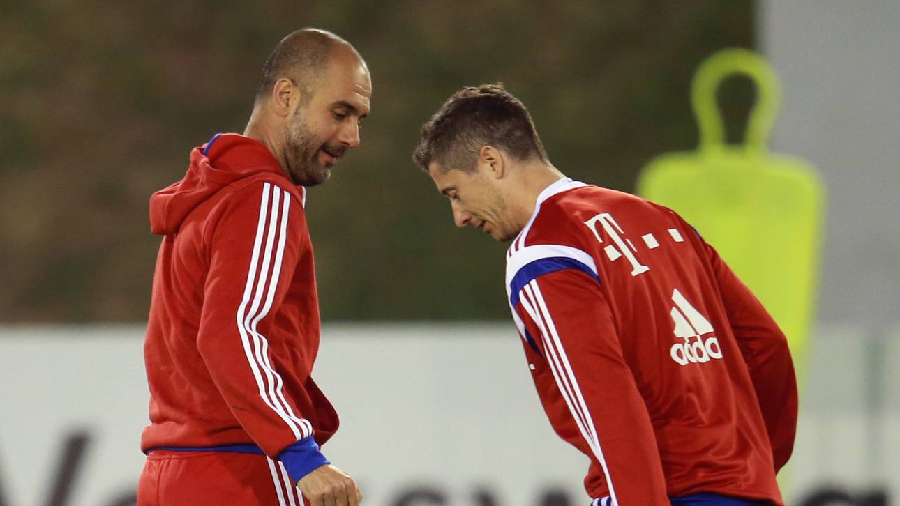 Guardiola zufrieden mit Lewandowski