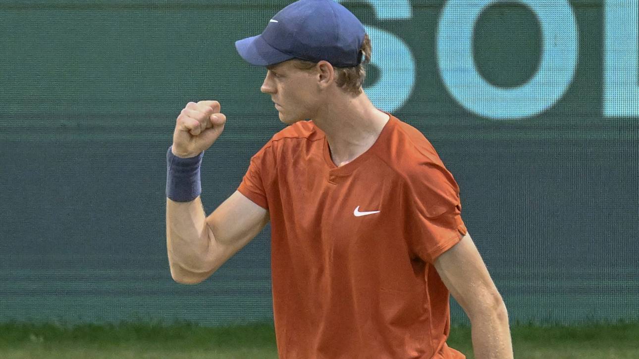 Besondere Sinner-Premiere in Halle