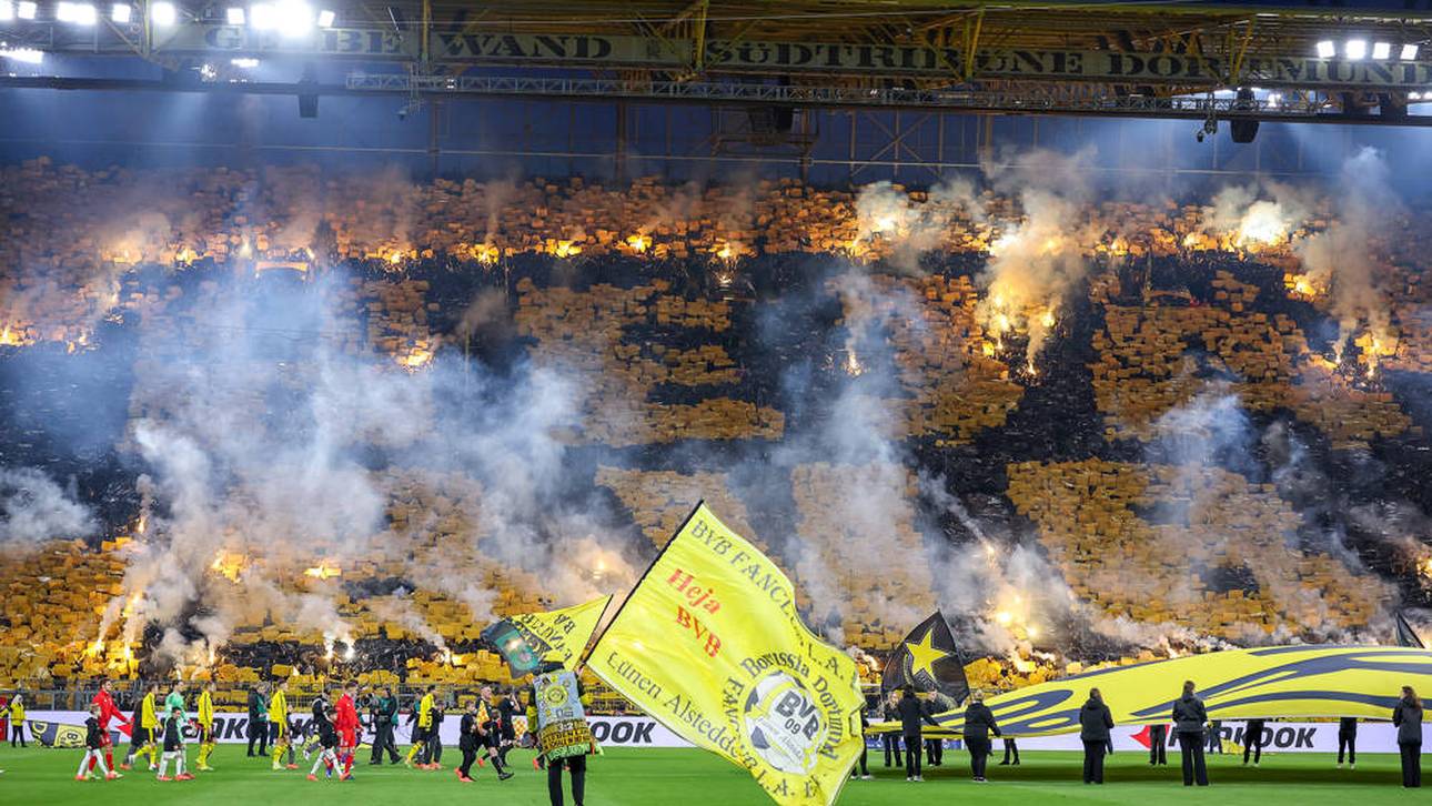 Gewaltige BVB-Choreo vor Topspiel