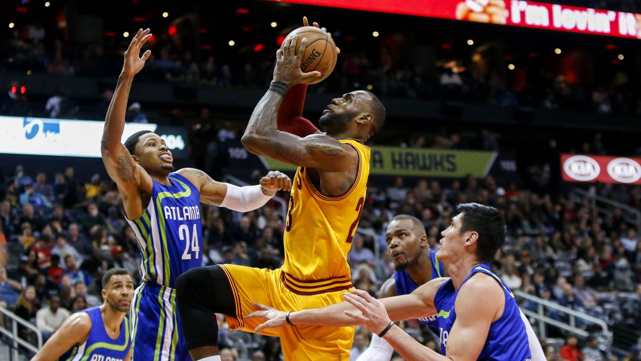 Dreier-Rekord: Cavs schlagen Hawks