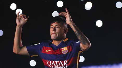 Neymar vom FC Barcelona ist bei Manchester United begehrt