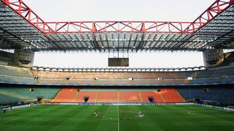 Das Guiseppe-Meazza-Stadion in Mailand steht zum Verkauf