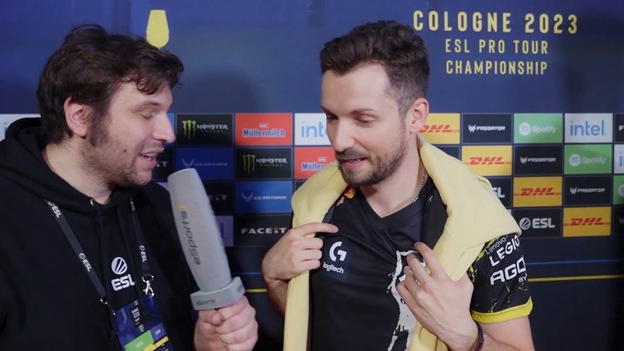 G2 Esports' Profi Nemanja "huNter-" Kovač im Gespräch zur IEM Cologne 2023