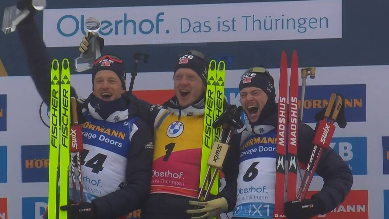 Vierfach-Sieg für Norwegen: Kuriosität im Sprint der Herren