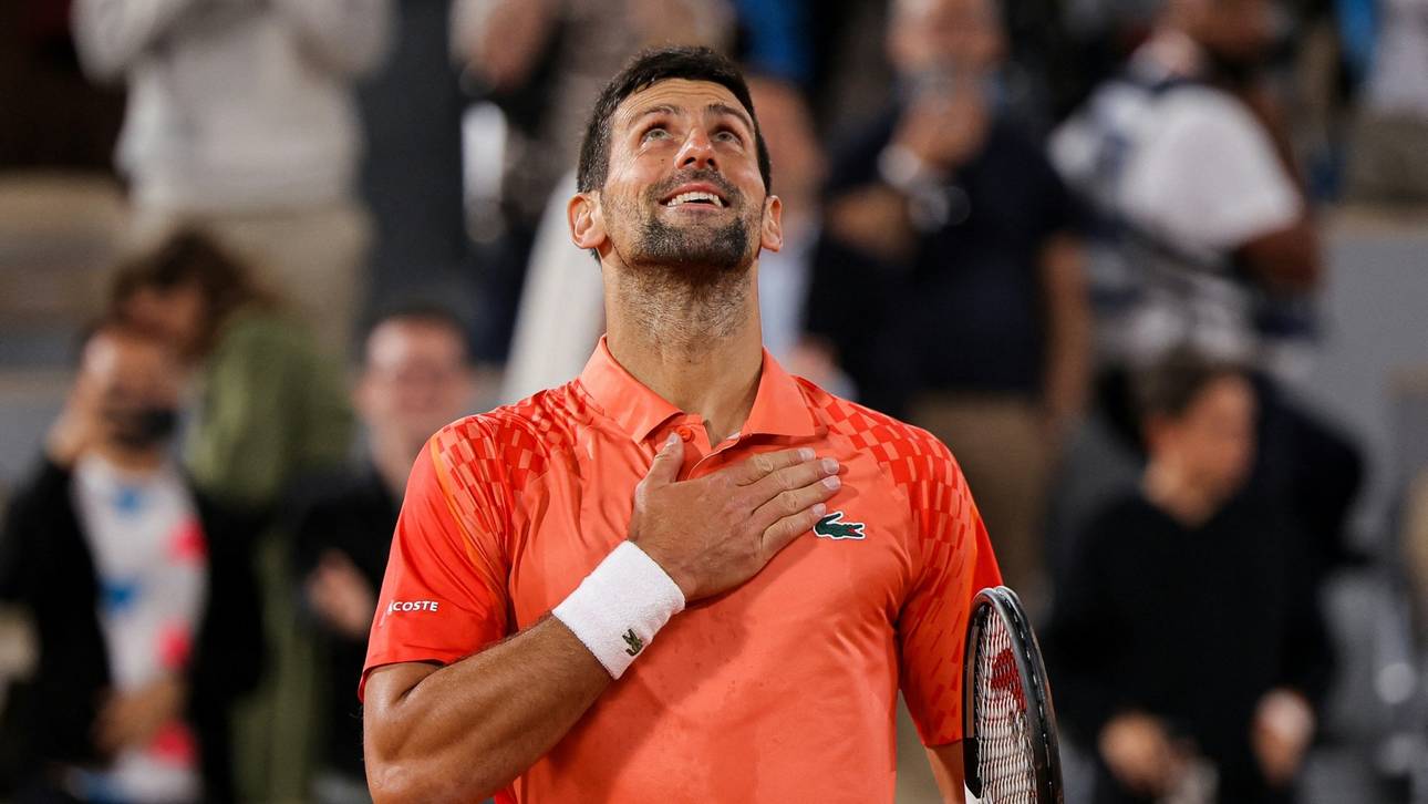 French Open: Djokovic weiter – Rublew scheidet aus
