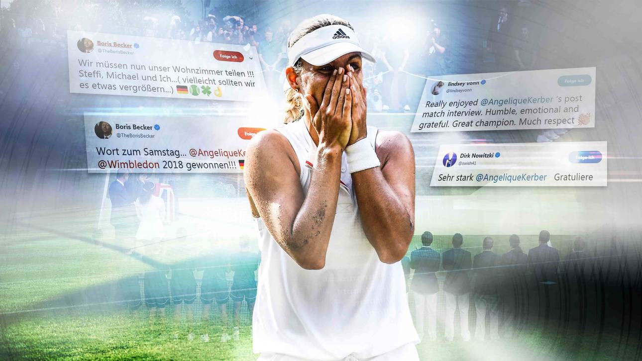 Reaktionen: Becker feiert Kerber