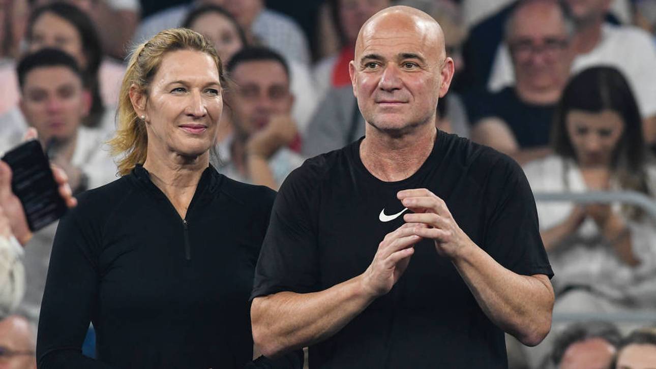 Steffi Graf und Andre Agassi heute