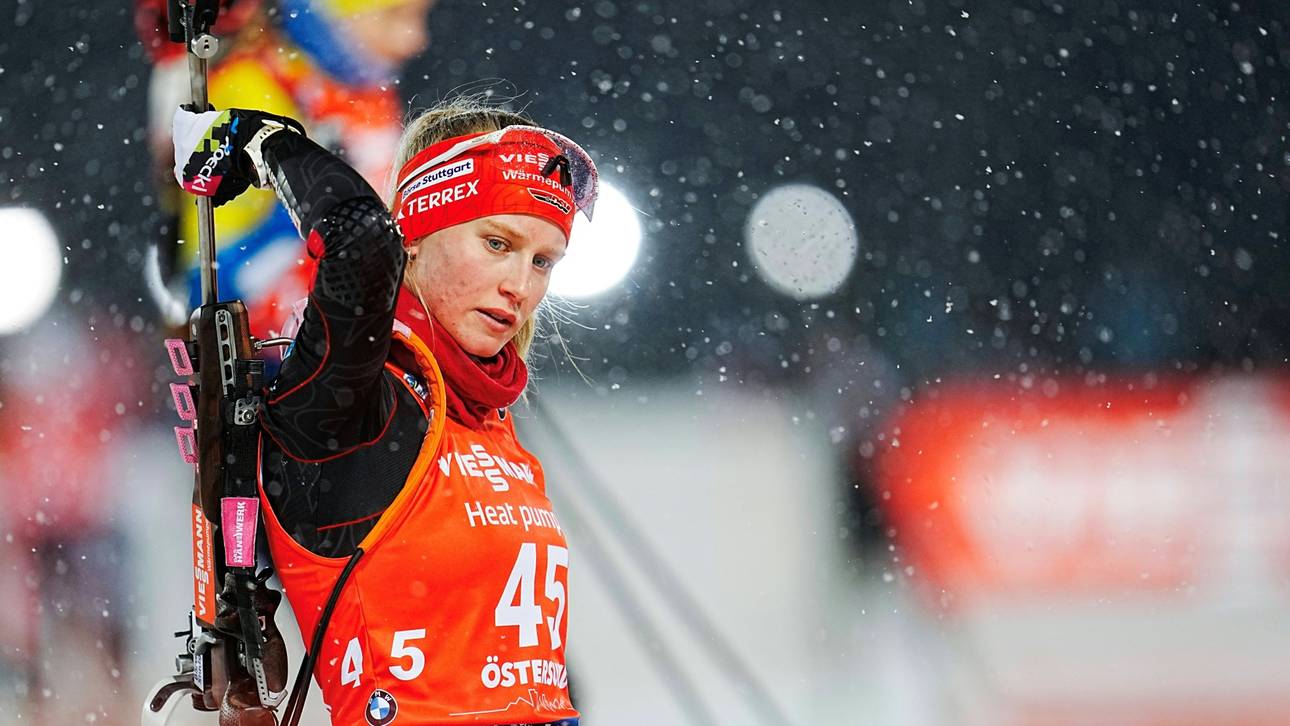 Deutsche Biathletin überrascht