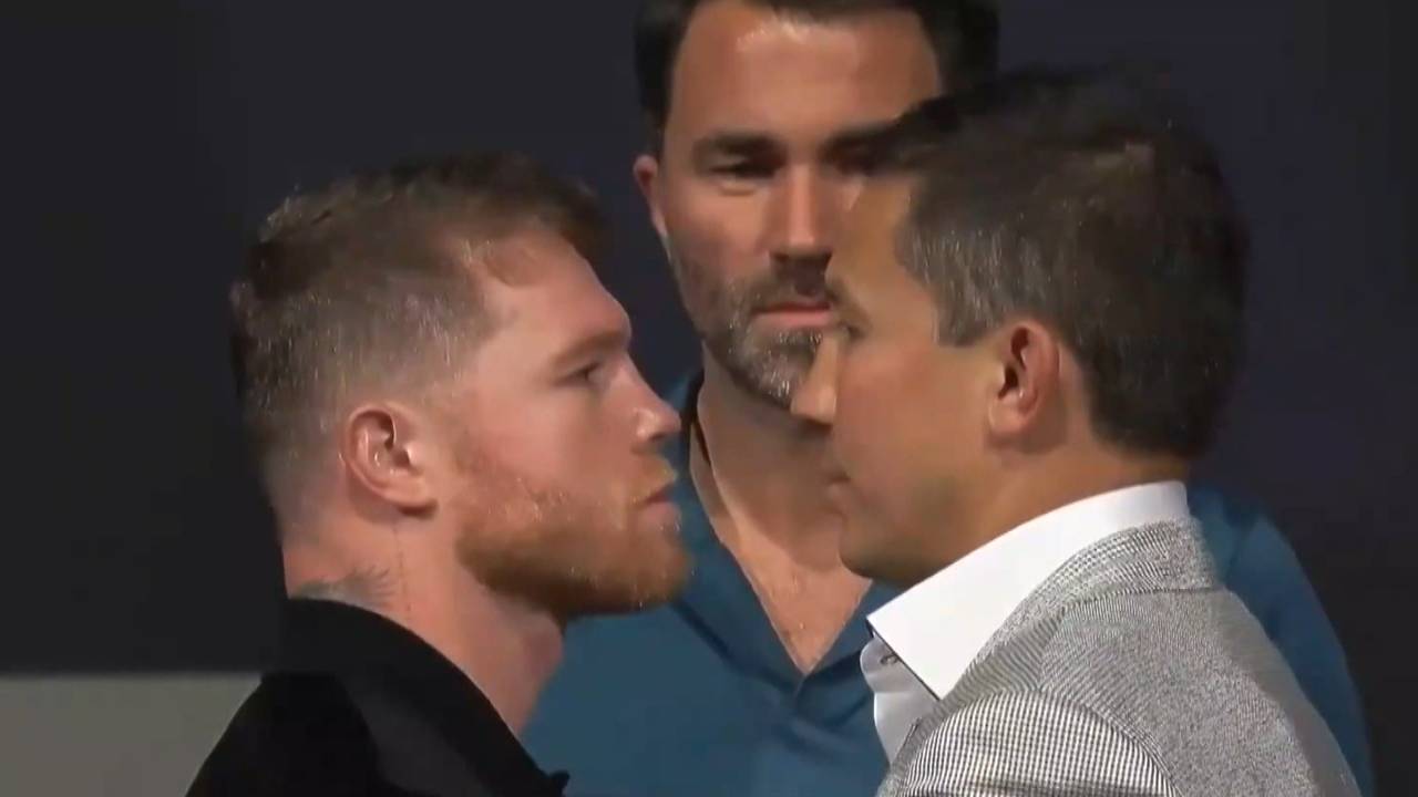 Boxen: Pressekonferenz von Canelo Alvarez und Gennady Golovkin wird hitzig