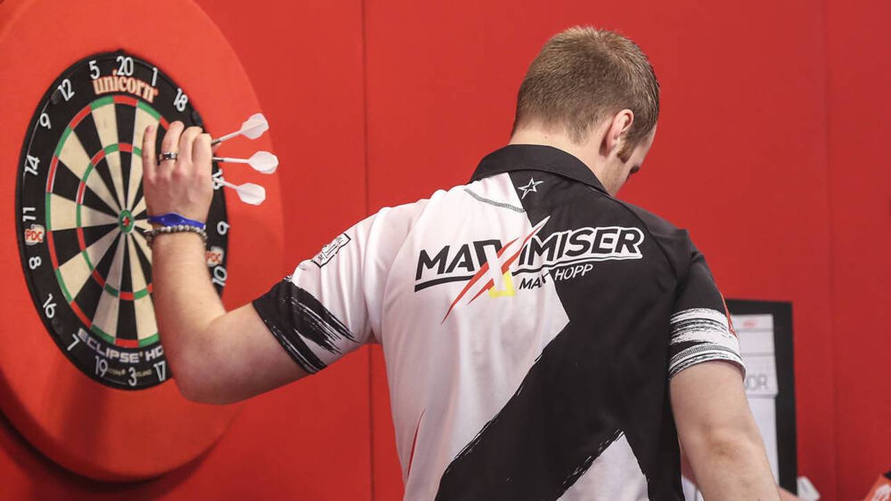 Darts: Deutsches Quartett früh raus