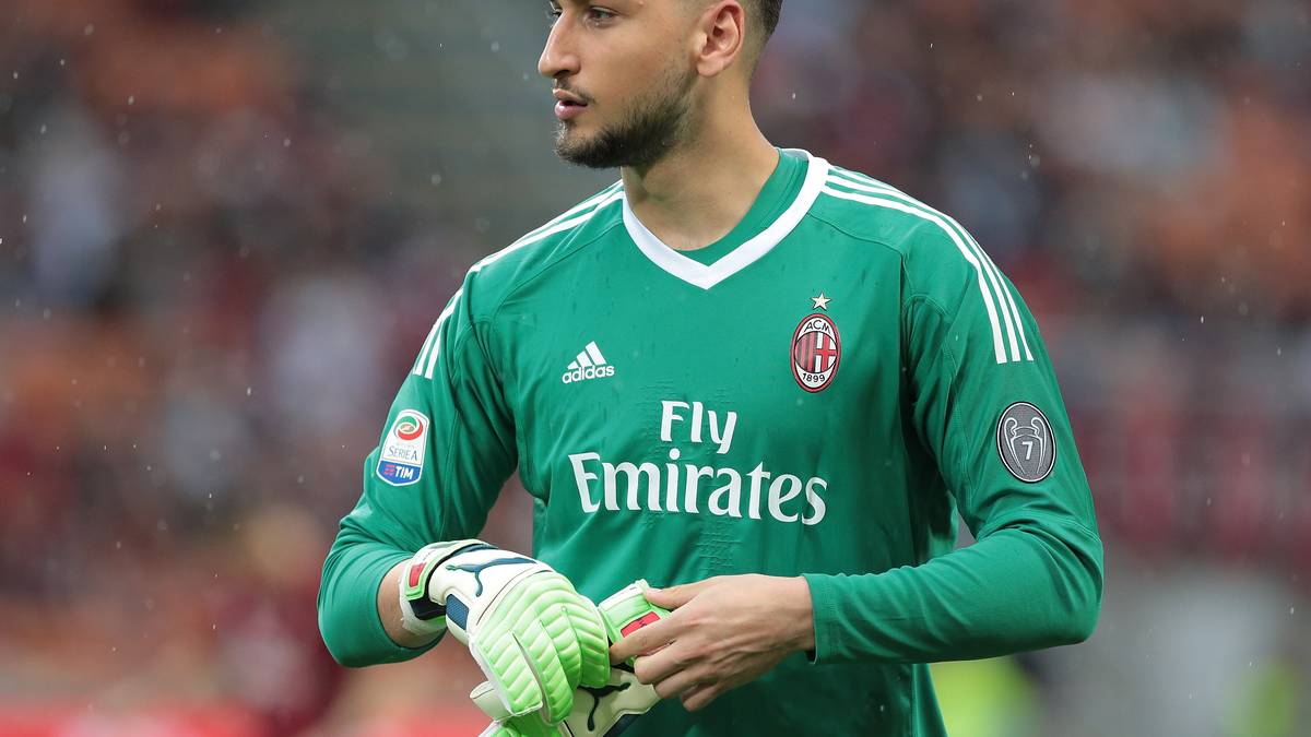 PLATZ 7 - Gianluigi Donnarumma (19), AC Mailand, 62,8 Millionen Euro