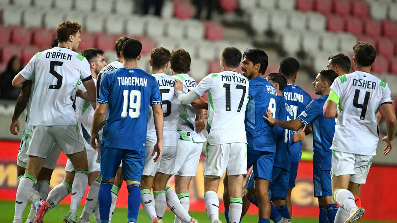 Kommt es wieder zum Eklat? Irland vs. Israel im TV, Stream und Ticker