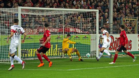 Mario Gomez schnürt Doppelpack gegen Freiburg