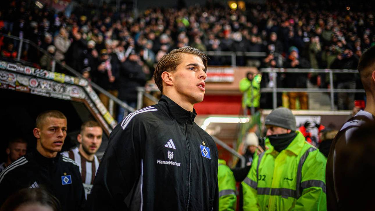 Luka Vuskovic stand beim Hamburger Stadtderby im Fokus