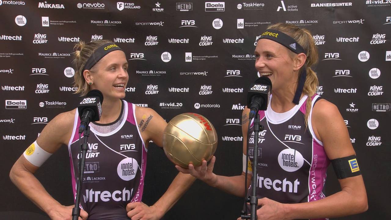 King of the Court: Goldener Ball in Utrecht für Laura Ludwig und Maggie Kozuch