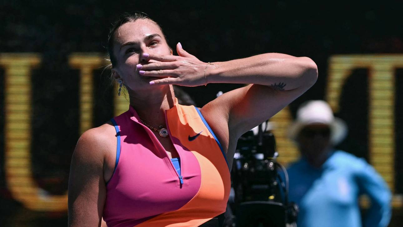 Sabalenka ohne Probleme weiter