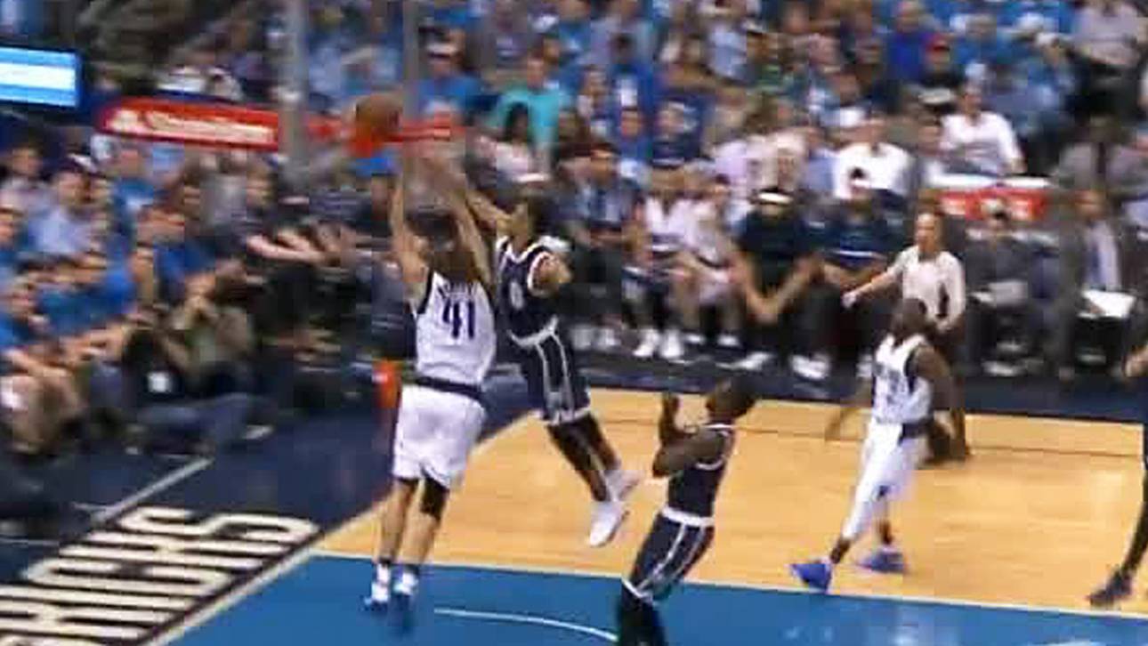 Abreibung für Block-Opfer Nowitzki