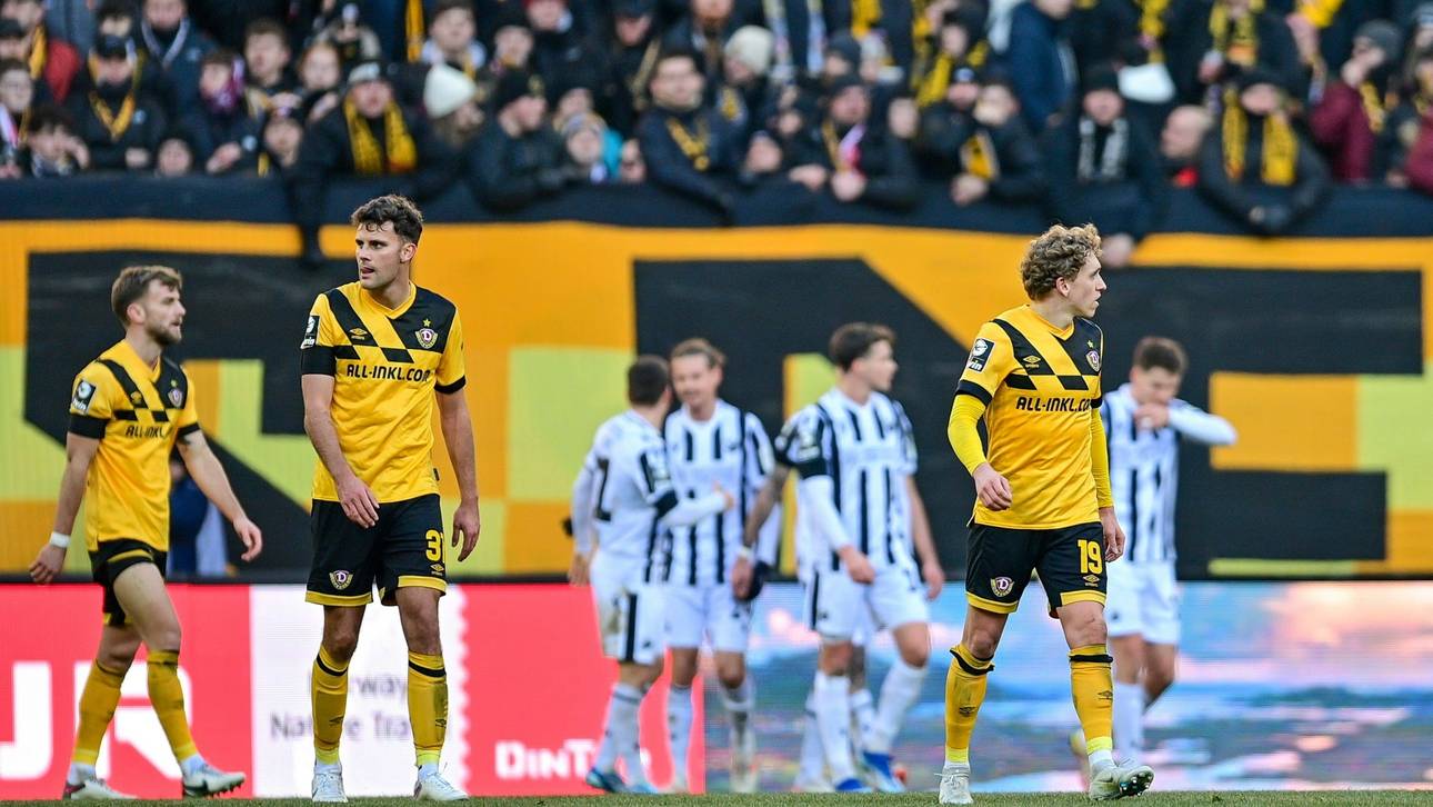 3. Liga: Dresden verliert zu Hause