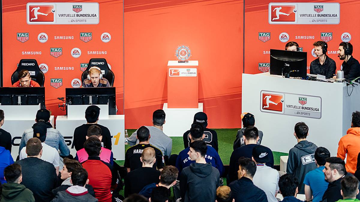 Bereits 2017 wurde das Finale der Virtuellen Bundesliga im Fußballmuseum in Dortmund ausgespielt