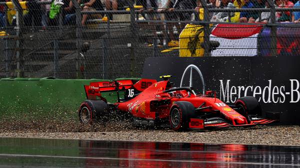 F1 Grand Prix of Germany Charles Leclerc fühlt sich bei seinem Ausscheiden eher an Dragster als an Formel 1 erinnert