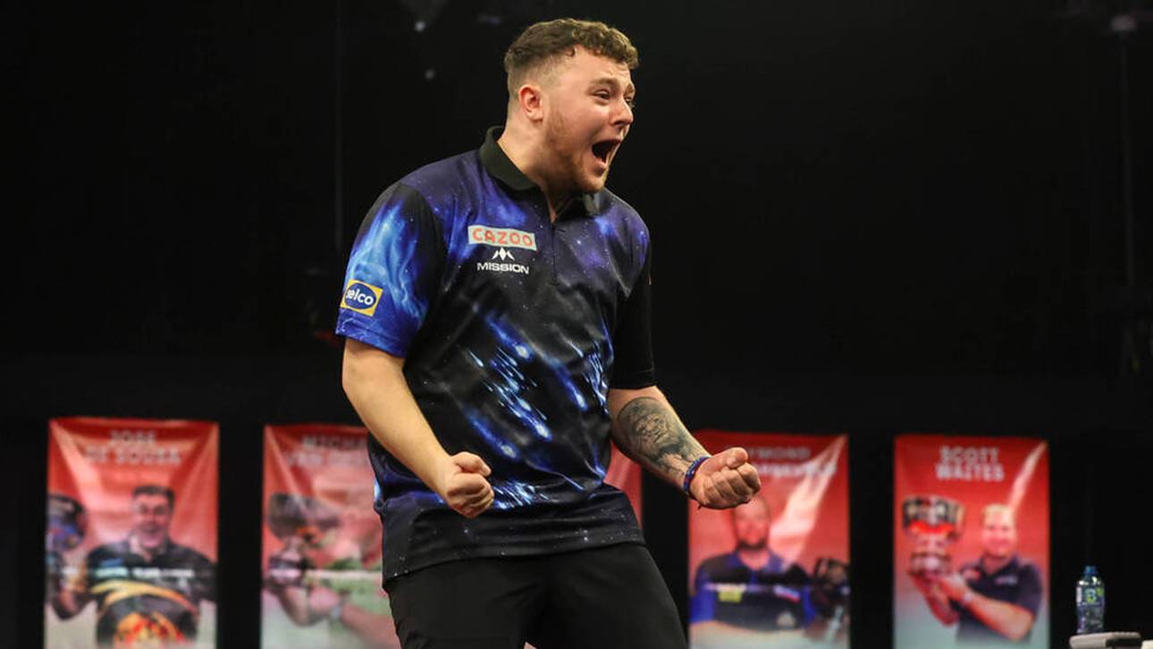 MvG triumphiert trotz 9-Darter-Schock