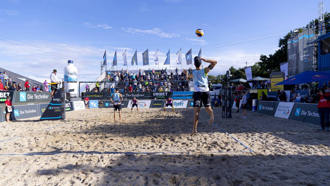 Strenges Hygienekonzept bei Beach-EM