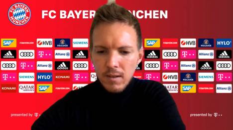 Tanguy Nianzou bekommt unter Julian Nagelsmann bisher kaum Einsatzzeit bei den Bayern. Der Trainer erklärt, warum Nianzou bisher so selten zum Zug kommt.