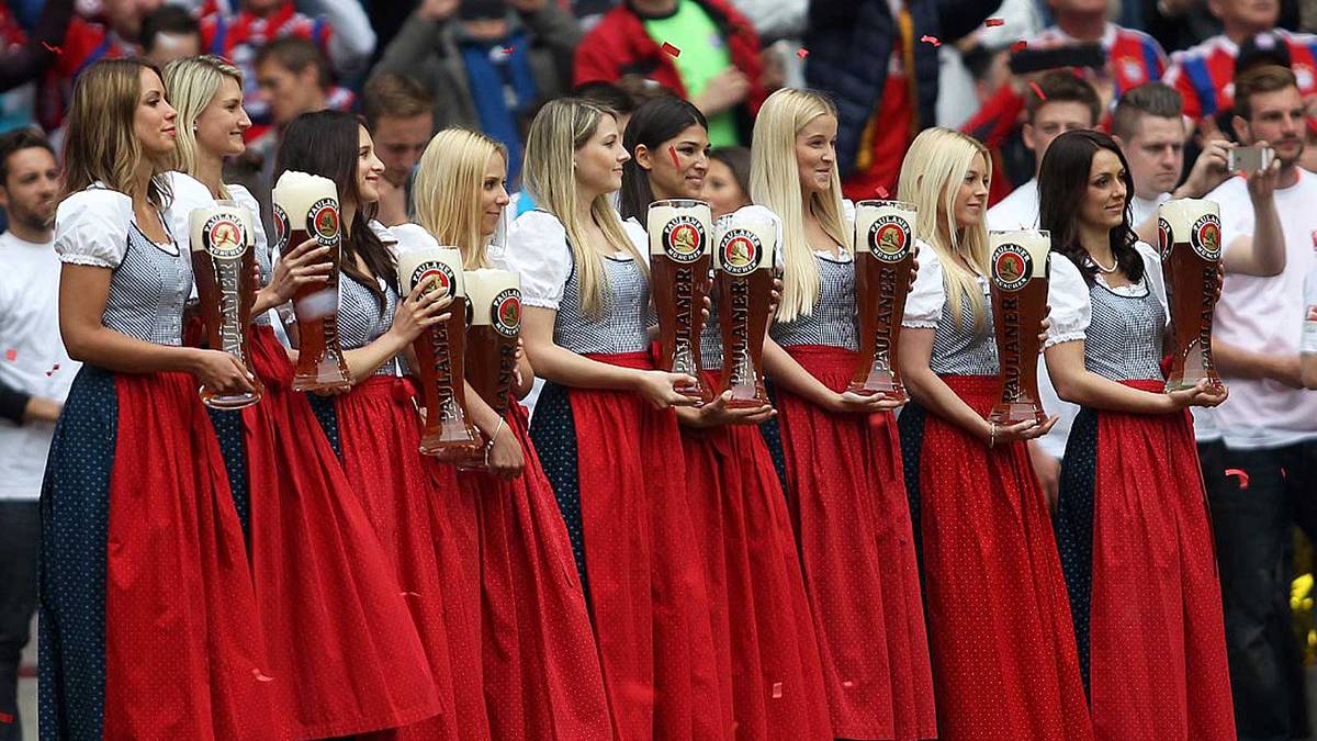 Er hat von den Mitbringseln dieser Damen aber wenig zu fürchten