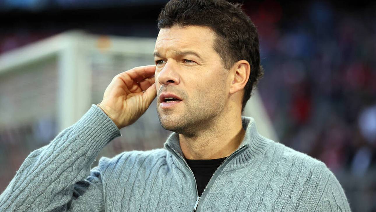 Live im TV: Bierdusche für Ballack