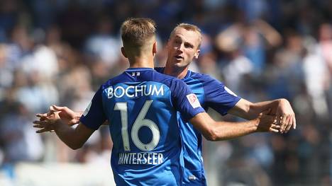 Felix Bastians (r.) brachte den VfL Bochum gegen den FC Ingolstadt in Führung