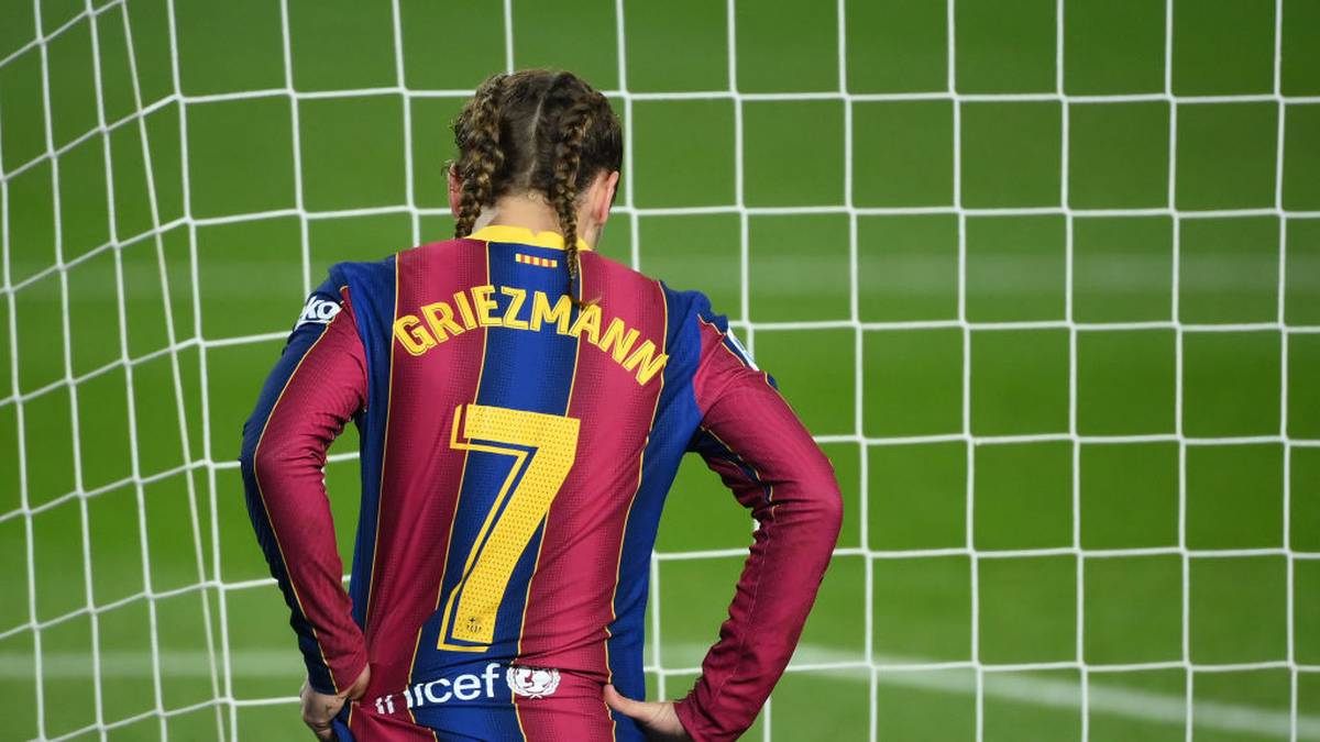 Antoine Griezmann lief gegen Real Sociedad mit geflochteten Zöpfen auf
