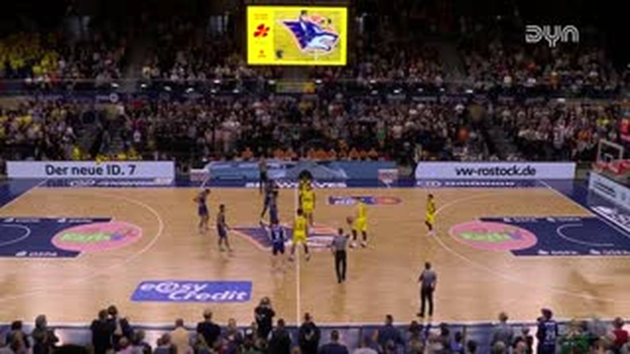 Spiel Highlights zu ROSTOCK SEAWOLVES - EWE Baskets Oldenburg (1)
