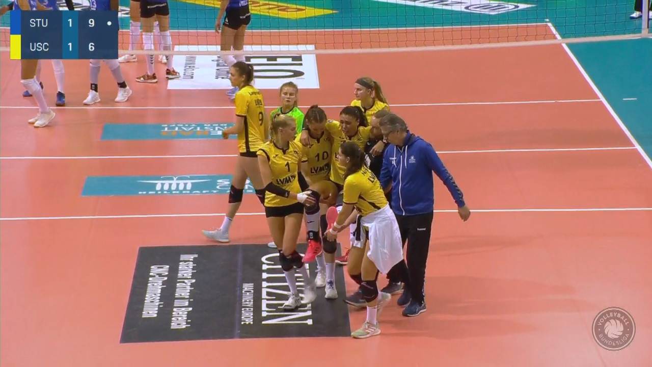 Volleyball: Tränen-Drama schockt starkes USC Münster gegen Stuttgart