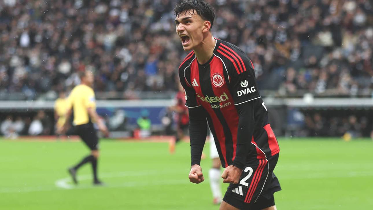 Eintracht Frankfurt (hier im Bild: Can Uzun) darf auf einen Millionen-Regen hoffen