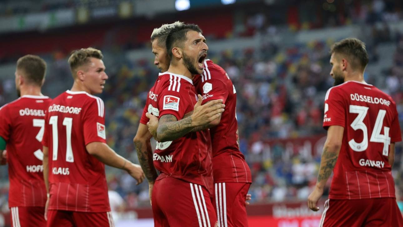 2. Liga: Düsseldorf wahrt Aufstiegschancen