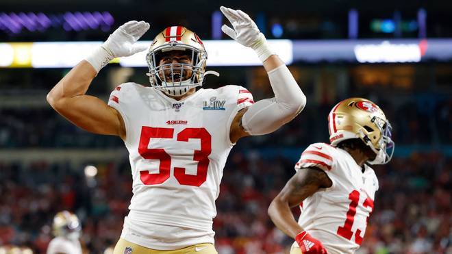 Mark Nzeocha stand mit den 49ers im Super Bowl