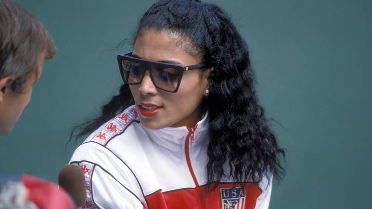 Florence Griffith-Joyner war der große weibliche Star bei Olympia 1988